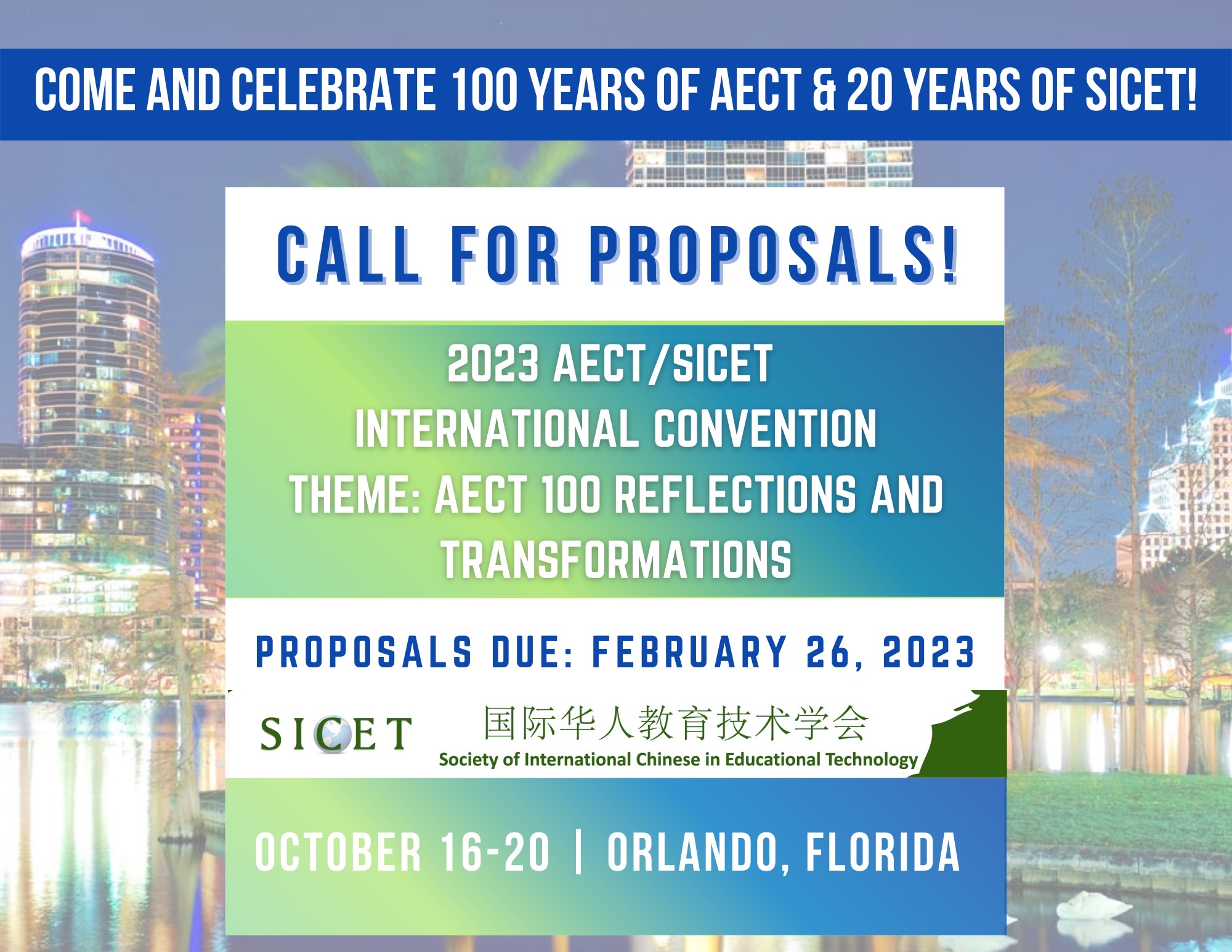 AECT/SICET 2023 Convention SICET